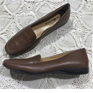 Sag Harbor Brown Loafers Flats Comfy Shoes Size 8